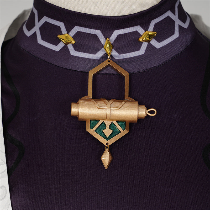 Genshin Impact Scaramouche Wanderer Cosplay Scaramouche Costume Wigs Shoes Halloween Suit - Image 9