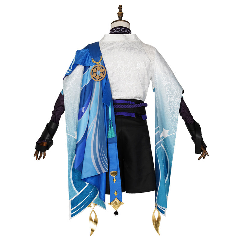 Genshin Impact Scaramouche Wanderer Cosplay Scaramouche Costume Wigs Shoes Halloween Suit - Image 4