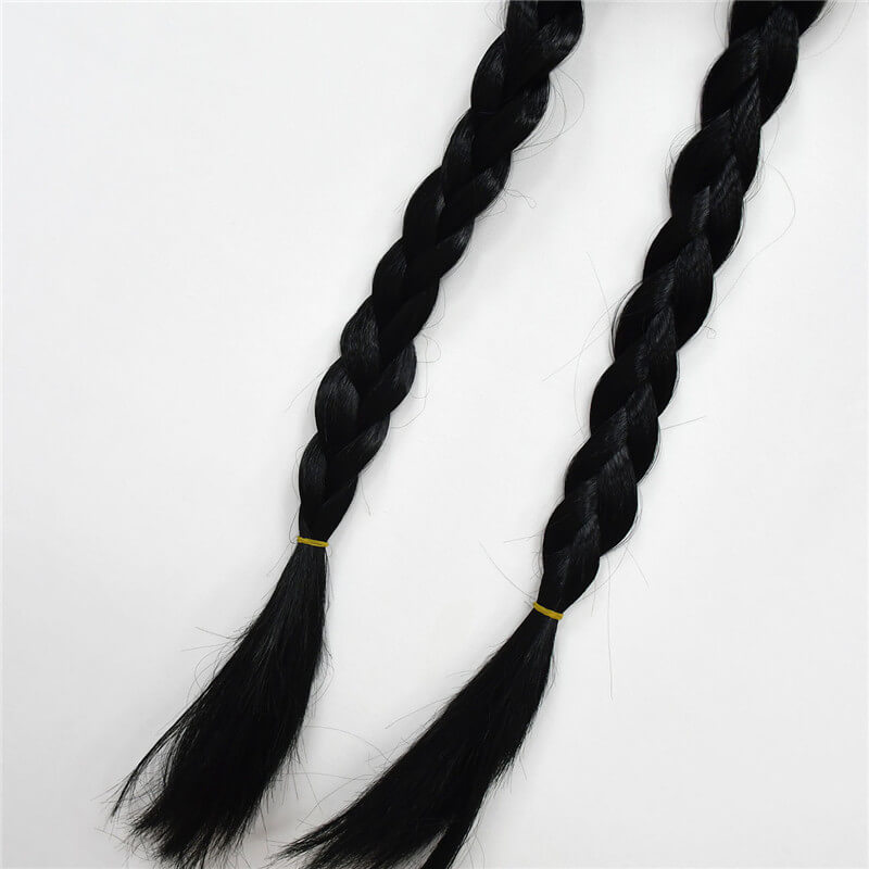 Girls Wednesday Addams Dress Wednesday Cosplay Wig Kids Wednesday Dress with Bag - Image 13