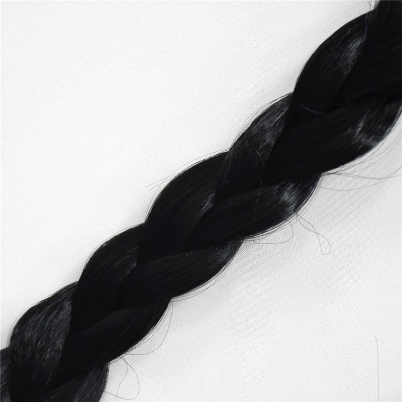 Girls Wednesday Addams Dress Wednesday Cosplay Wig Kids Wednesday Dress with Bag - Image 12