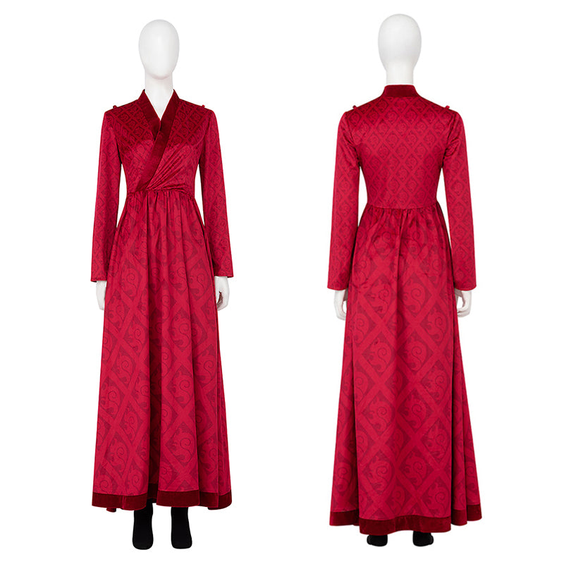 Hela Ten Rings Cosplay Costume What If Season 2 Hela Red Battle Suit - Image 6