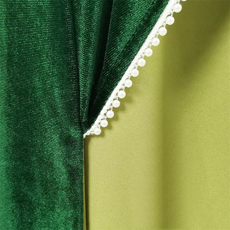 2022 Hocus Pocus 2 Winifred Sanderson Cosplay Costume Green Dress Halloween Suit - Image 10