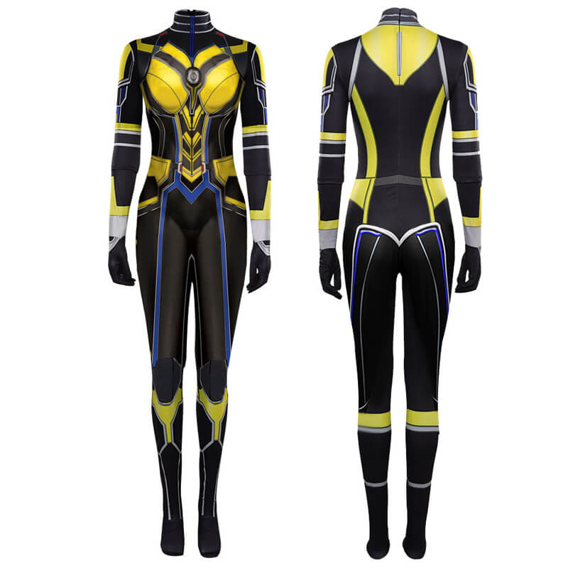2023 Ant-Man 3 Wasp Bodysuit Women Spandex Jumpsuit Cosplay Costumes 2 Colors - Image 2