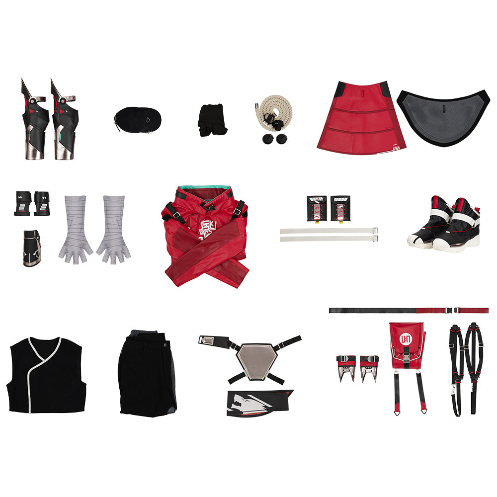 Street Smart Wraith Cosplay Game Apex Legends Costume Halloween Party Suit - Image 11