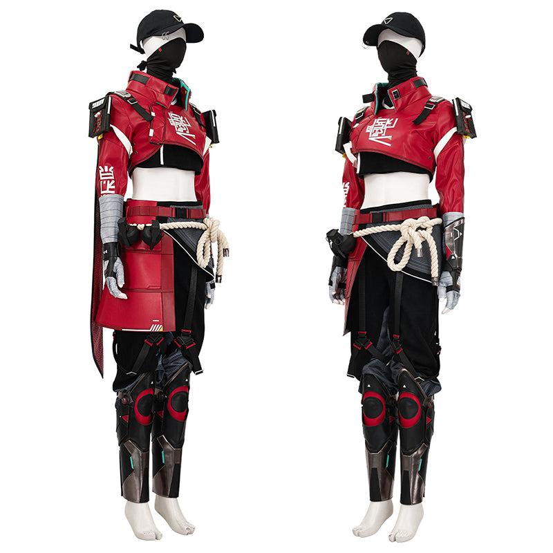 Street Smart Wraith Cosplay Game Apex Legends Costume Halloween Party Suit - Image 5