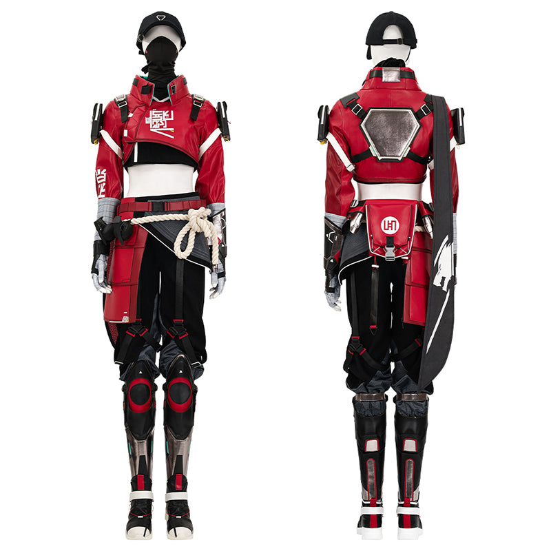 Street Smart Wraith Cosplay Game Apex Legends Costume Halloween Party Suit - Image 2
