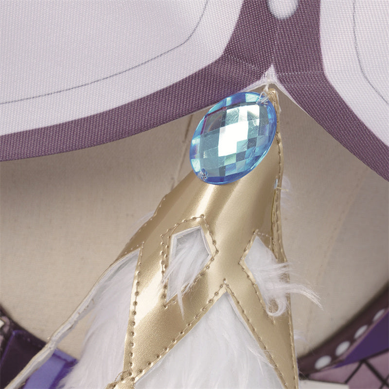 Genshin Impact Yelan Cosplay Costume Gameplay Character Yelan Night Orchid Purple Uniform Halloween Party Suit - Image 14