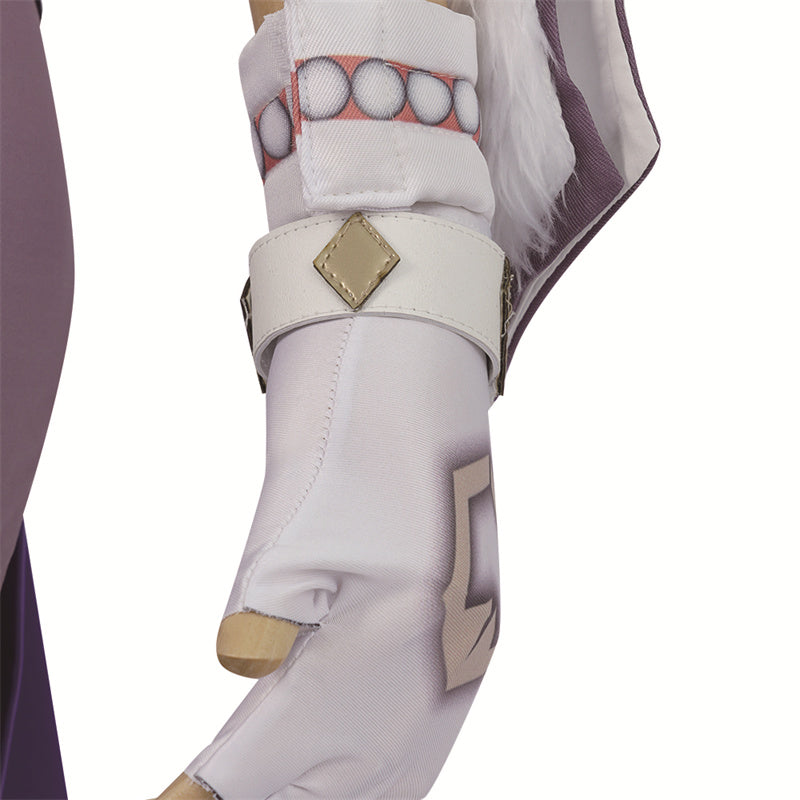 Genshin Impact Yelan Cosplay Costume Gameplay Character Yelan Night Orchid Purple Uniform Halloween Party Suit - Image 21