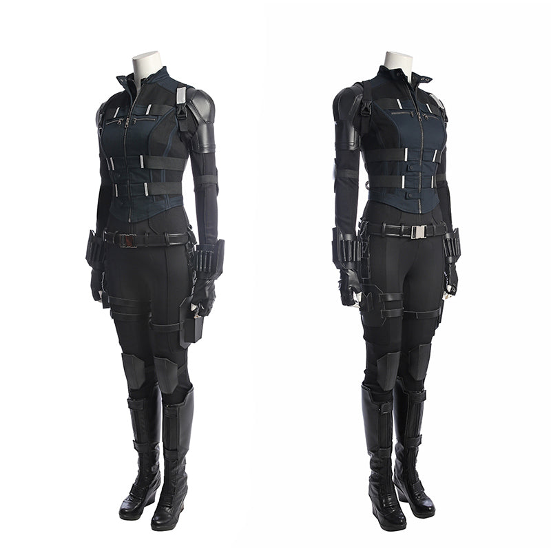 Yelena Belova Costume Black Widow Costume Adults Halloween Full Set - Image 3