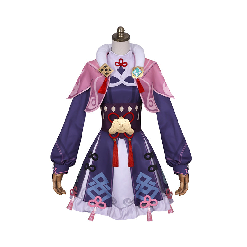 Genshin Impact Yunjin Cosplay Costumes Cute Lolita Dress Pink Kimono - Image 2