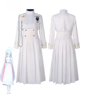 Blue Archive Kaya Shiranui Dress Cosplay Costume