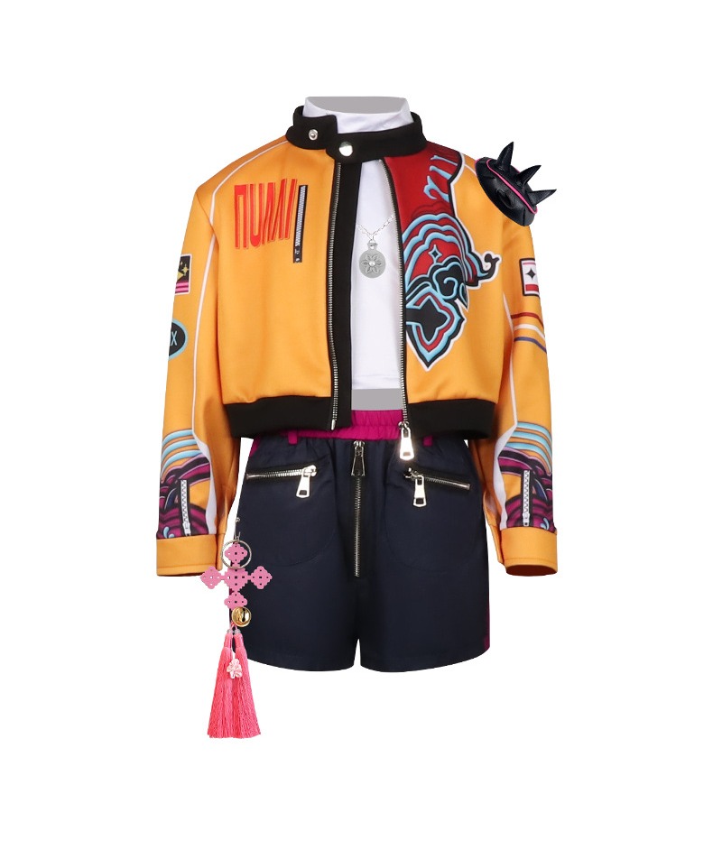 KPop Demon Hunters Rumi Mira Zoey Cosplay Costume - Image 9