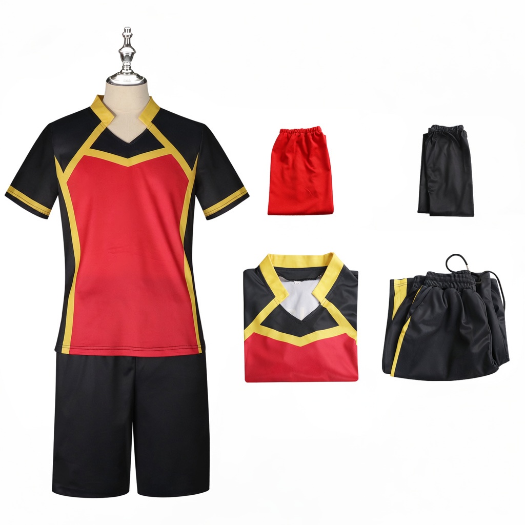Blue Lock Michael Kaiser Yoichi Isagi Meguru Bachira Jersey Cosplay Costume - Image 10