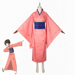Gintama Tae Shimura Kimono Cosplay Costume