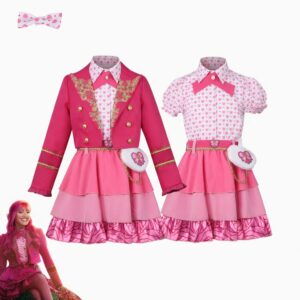 Descendants: The Rise of Red Pink Dress Cosplay Costume