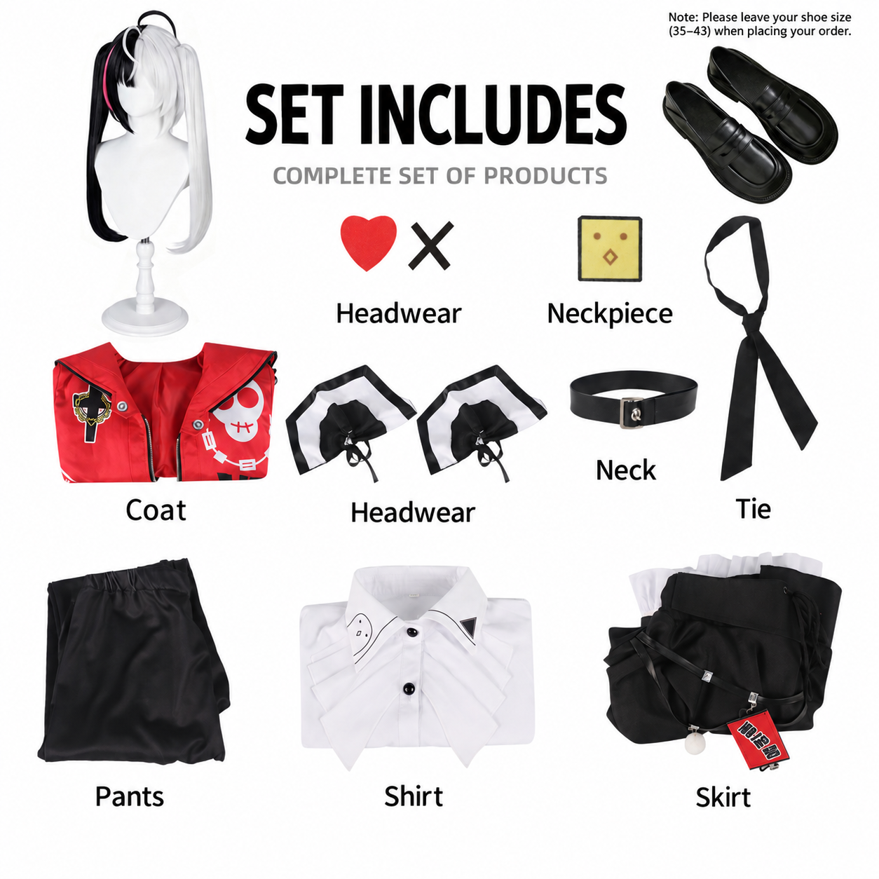 Ananta Requiem Jacket Cosplay Costume - Image 8