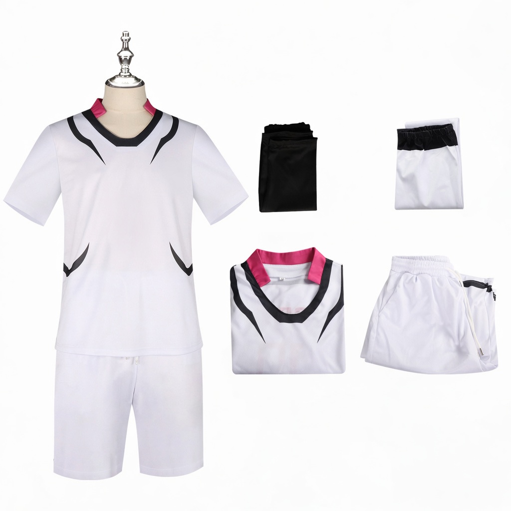 Blue Lock Michael Kaiser Yoichi Isagi Meguru Bachira Jersey Cosplay Costume - Image 14