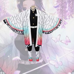 Demon Slayer Shinobu Kocho Bubbles Uniform Cosplay Costume