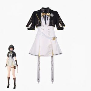 Wuthering Waves Rover School Uniform Cosplay Costume
