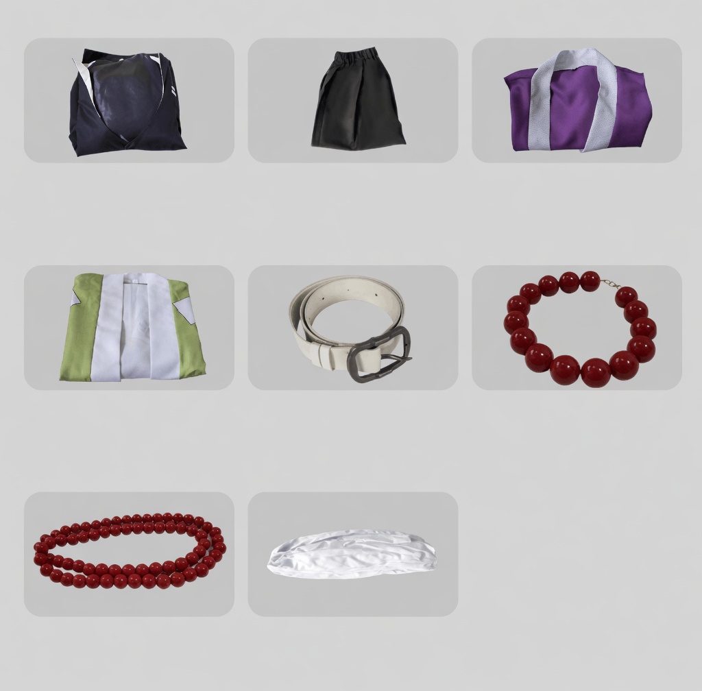 Demon Slayer Gyomei Himejima Cosplay Costume - Image 4