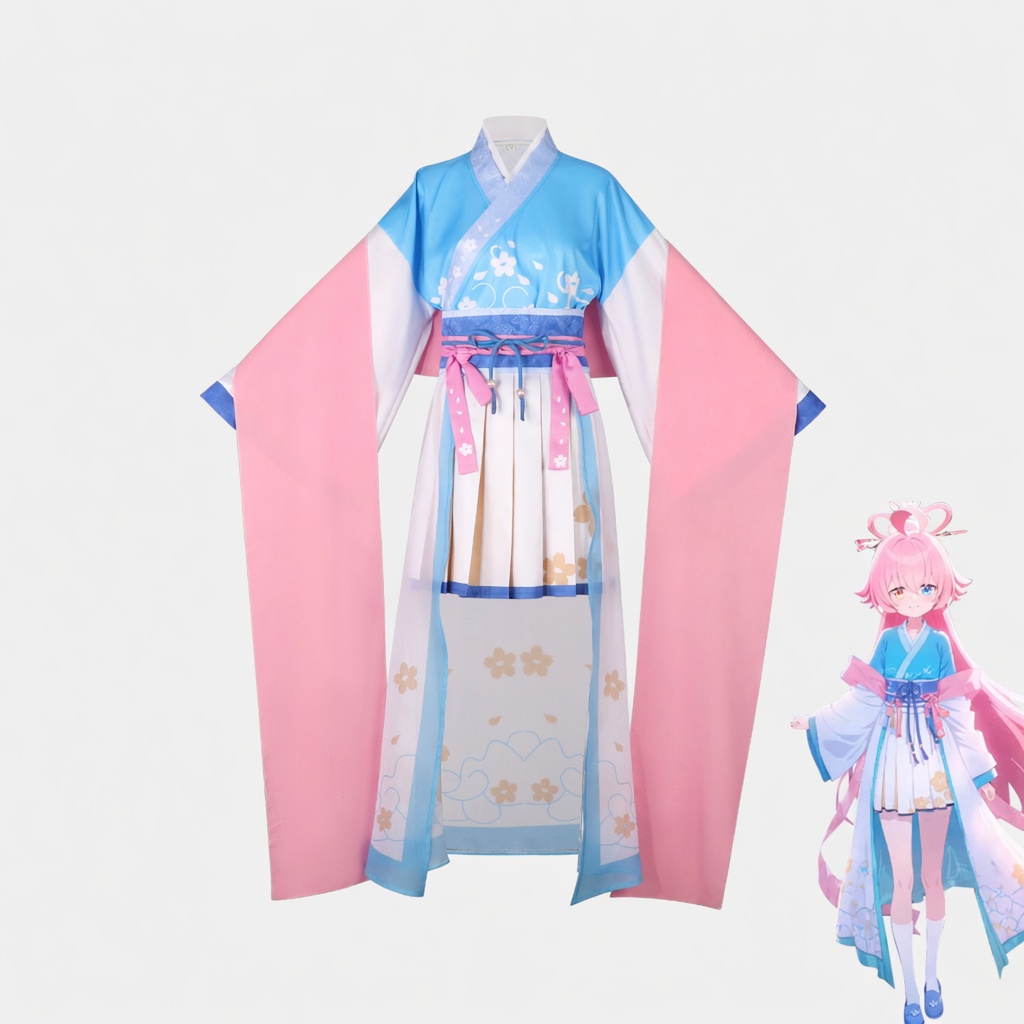 Blue Archive Takanashi Hoshino Hanfu Cosplay Costume