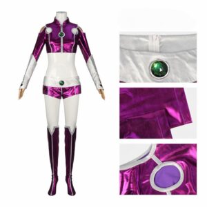 Teen Titans Starfire Bodysuit Cosplay Costume