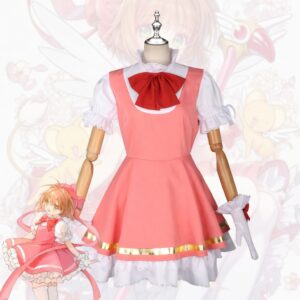 Cardcaptor Sakura Sakura Kinomoto Cosplay Costume