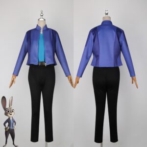 Zootopia Judy Hopps Officer Sportswear Cosplay Costume