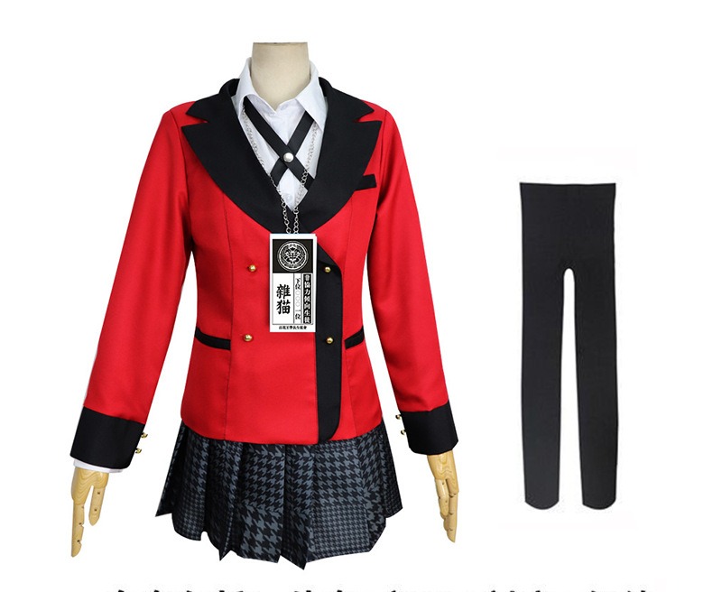 Kakegurui Yumeko Jabami Yumemi Cosplay Costume - Image 13