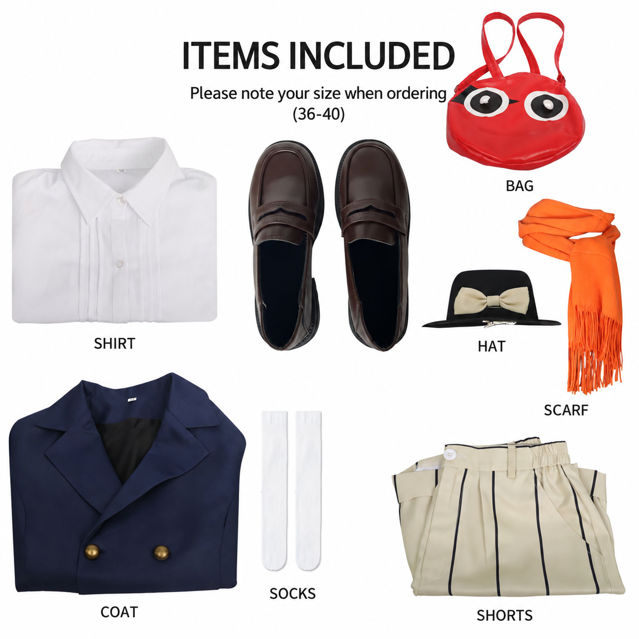 Bungo Stray Dogs Kyusaku Yumeno Cosplay Costume - Image 9