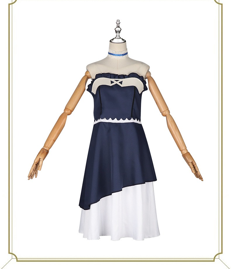 Kuchinashi Kamome Kushima Dress Cosplay Costume - Image 10