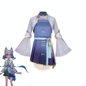 Strange Action Squad Xiao Huang Qingqiu Fox Spirit Cosplay Costume