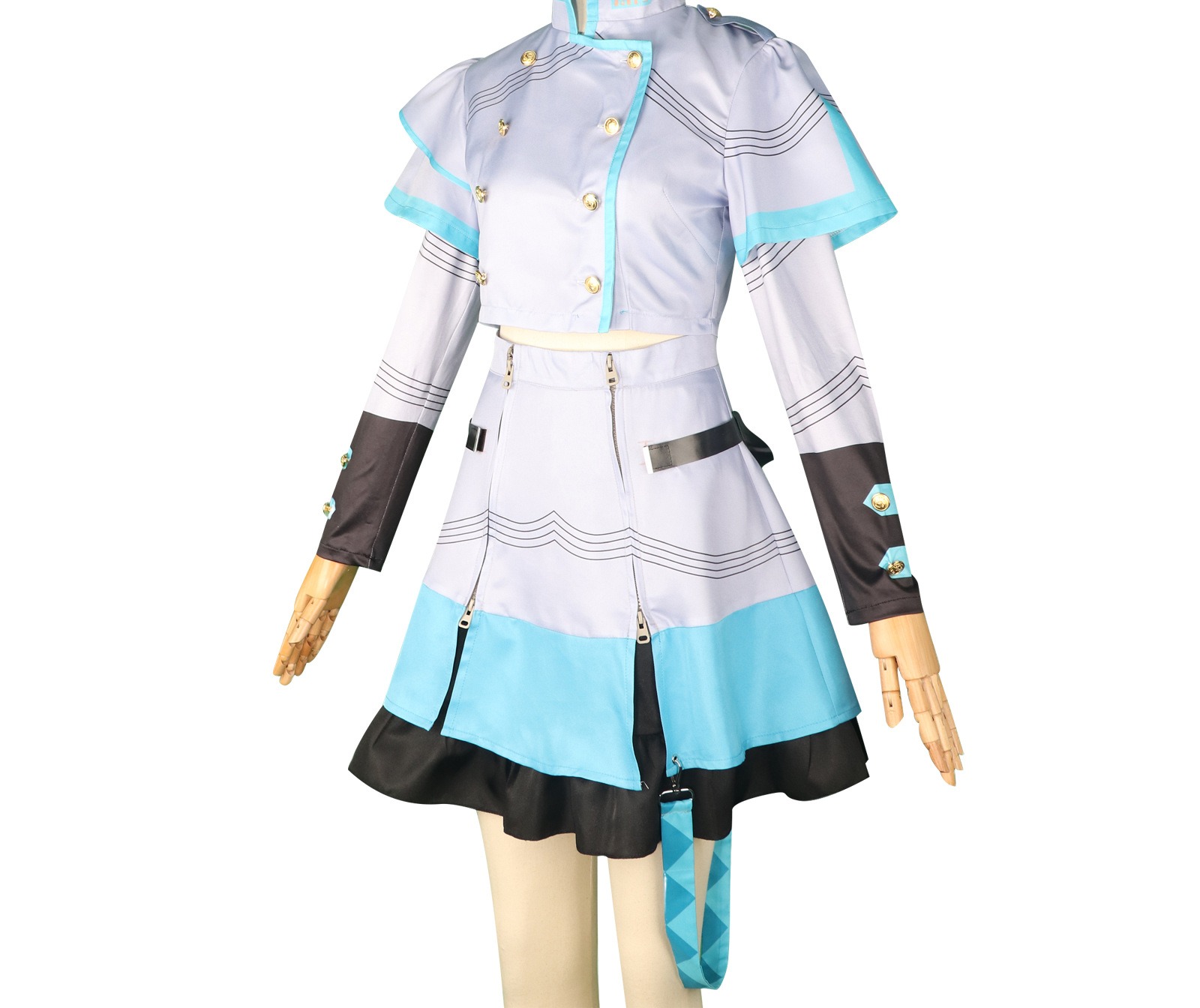 Kasane Teto Cosplay Costume - Image 3