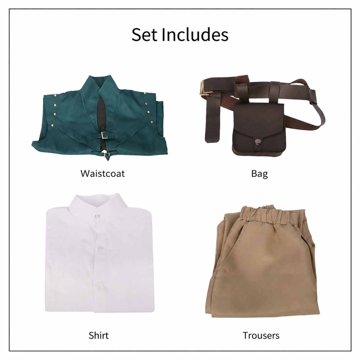Tangled Rapunzel Flynn Rider Cosplay Costume - Image 6