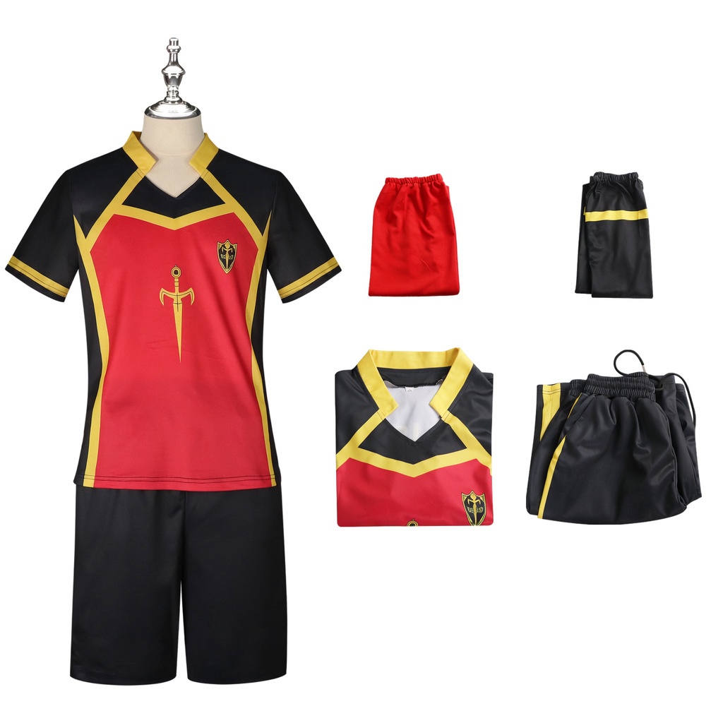 Blue Lock Michael Kaiser Yoichi Isagi Meguru Bachira Jersey Cosplay Costume - Image 11