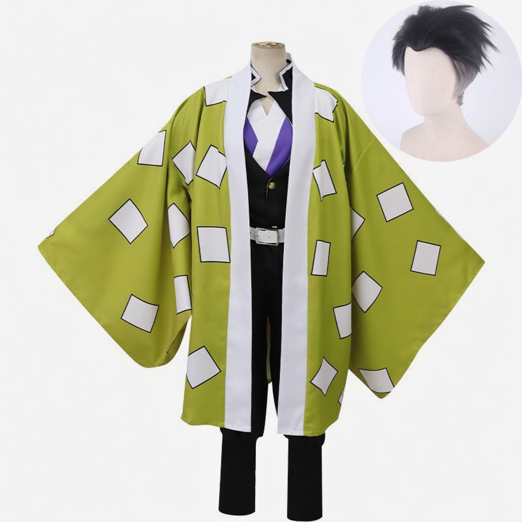 Demon Slayer Gyomei Himejima Cosplay Costume - Image 7
