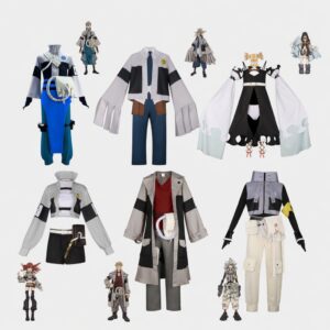 Gachiakuta Rudo Enjin Zanka Cosplay Costume