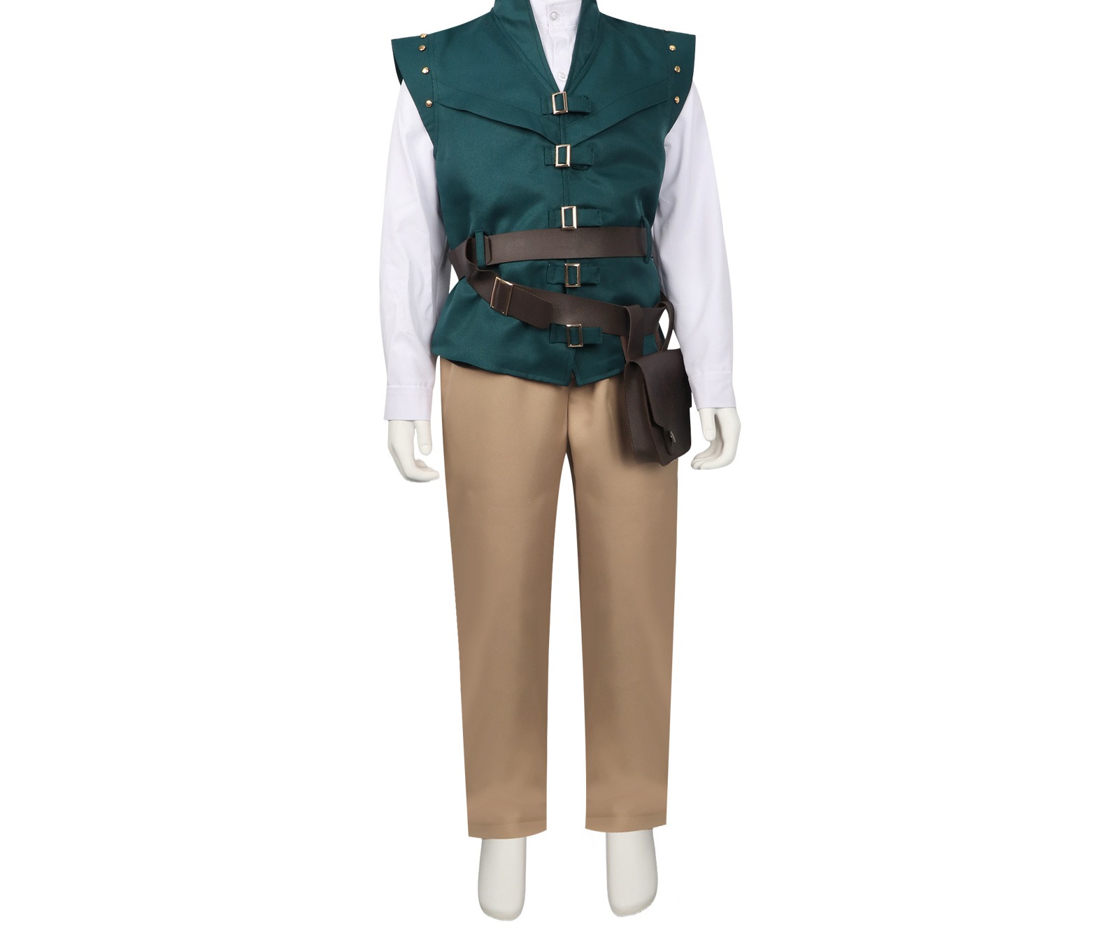Tangled Rapunzel Flynn Rider Cosplay Costume - Image 5