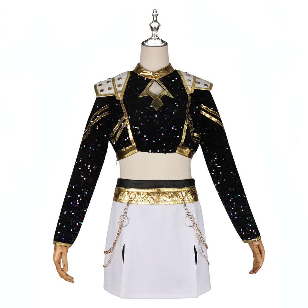 KPop Demon Hunters Mira Zoey Rumi Cosplay Costume