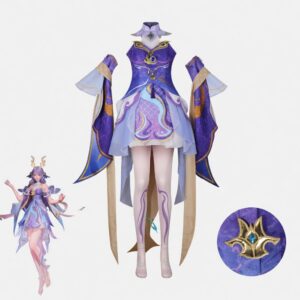 Honor of Kings Xi Shi Youlong Jinhua Cosplay Costume