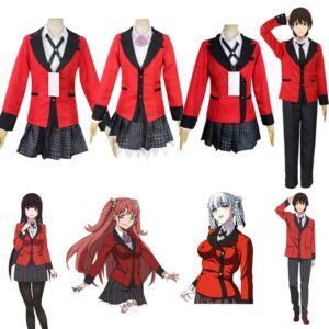 Kakegurui Yumeko Jabami Yumemi Cosplay Costume
