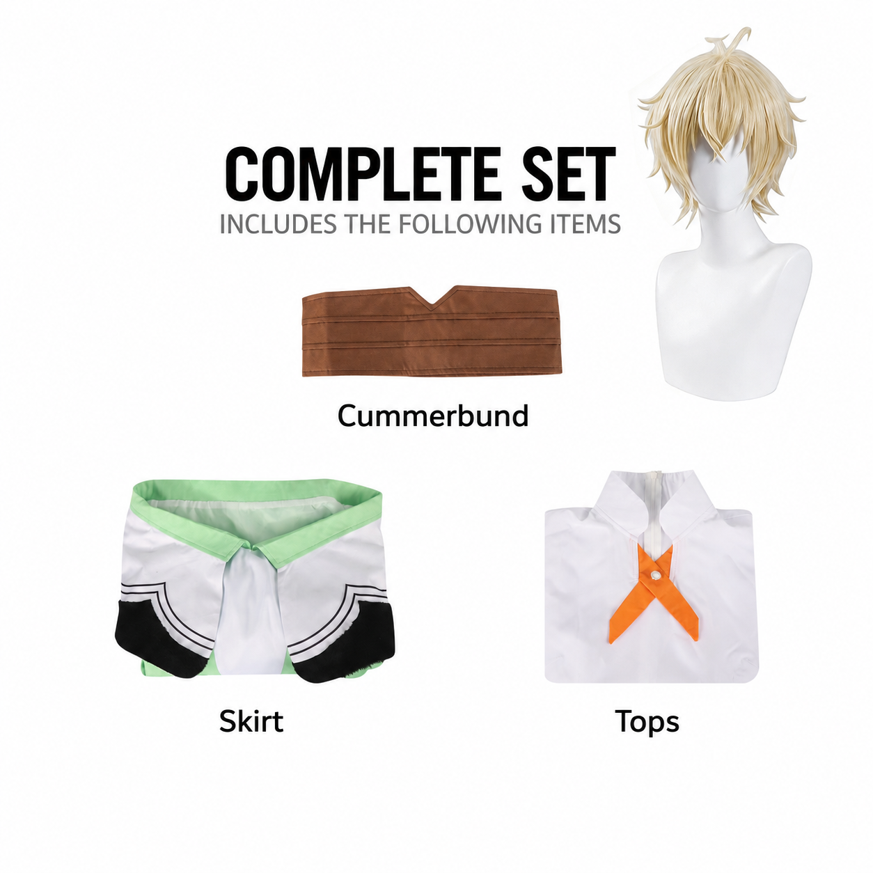 The Ribbon Hero Pine Dress Cosplay Costume - Image 8