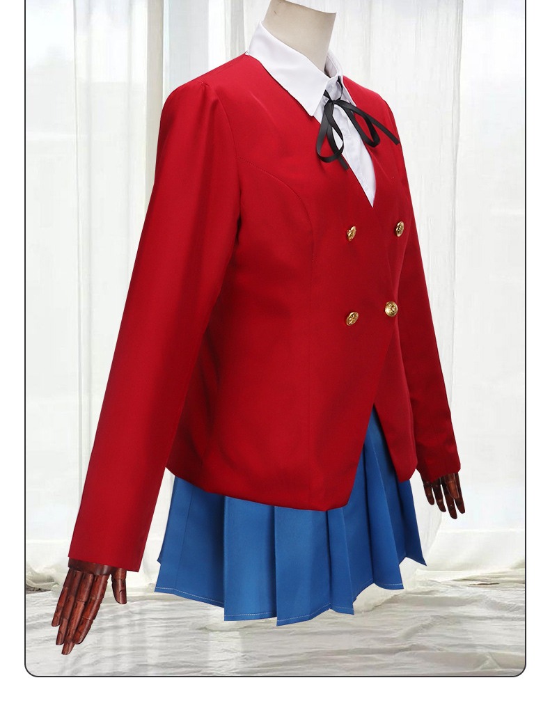 Toradora! Taiga Aisaka Uniform Cosplay Costume - Image 19