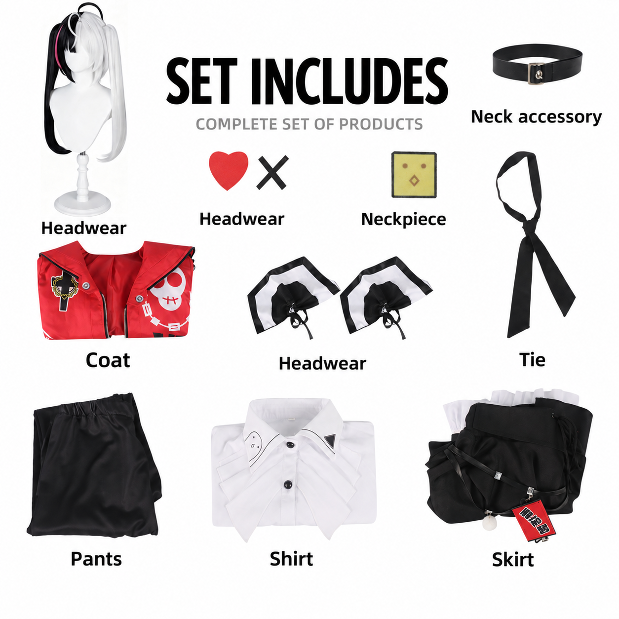 Ananta Requiem Jacket Cosplay Costume - Image 7