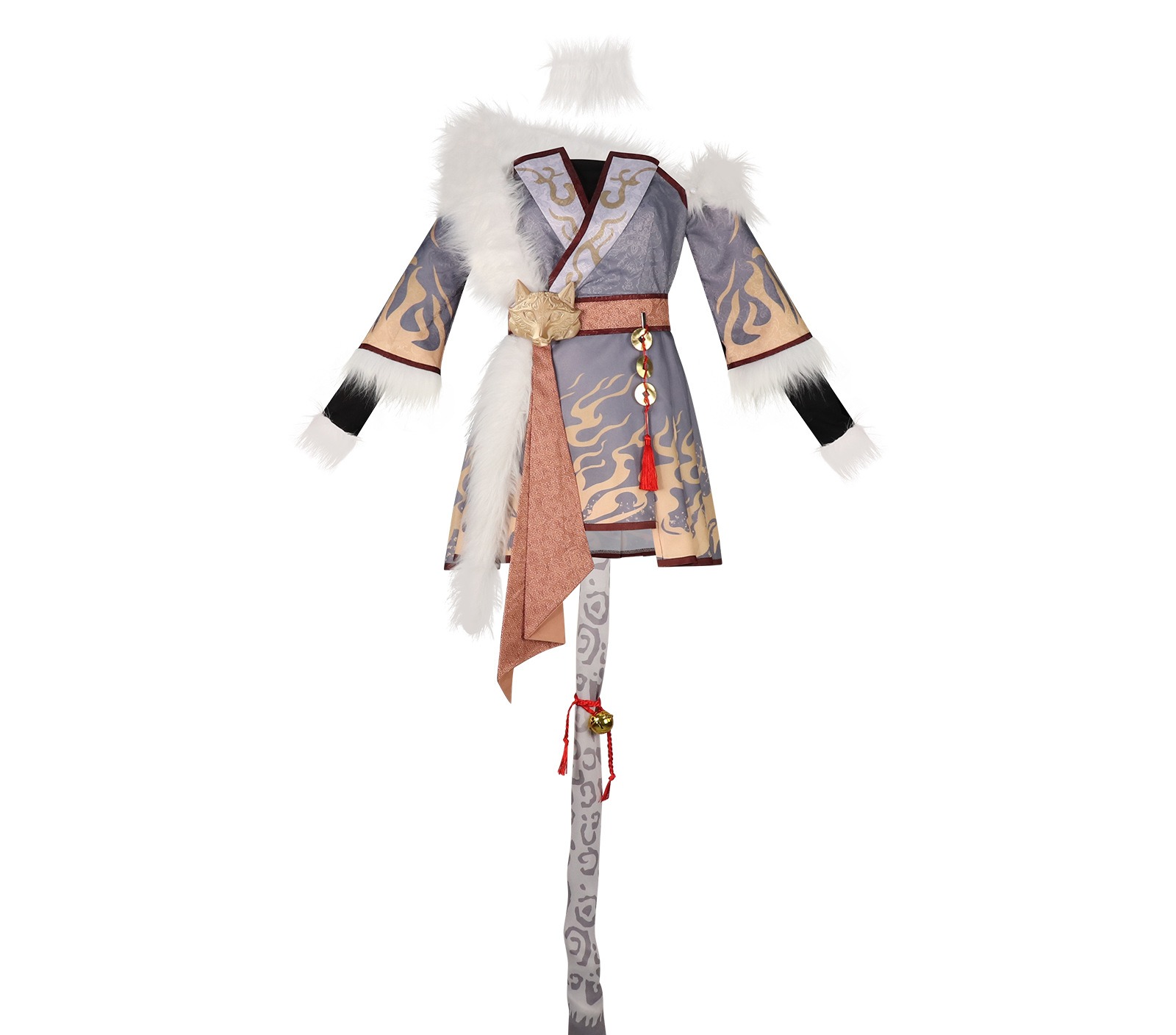 Strange Action Squad A'nian Xiao Huang Lily Cosplay Costume - Image 4