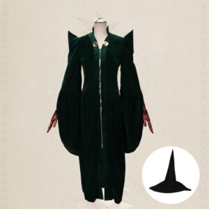 Harry Potter Minerva McGonagall Professor Headmaster Robe Cosplay Costume