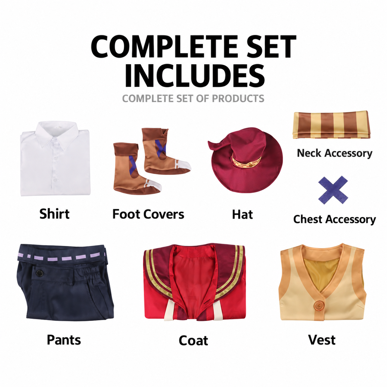 Roco Kingdom School Uniform Cosplay Costume - Image 7