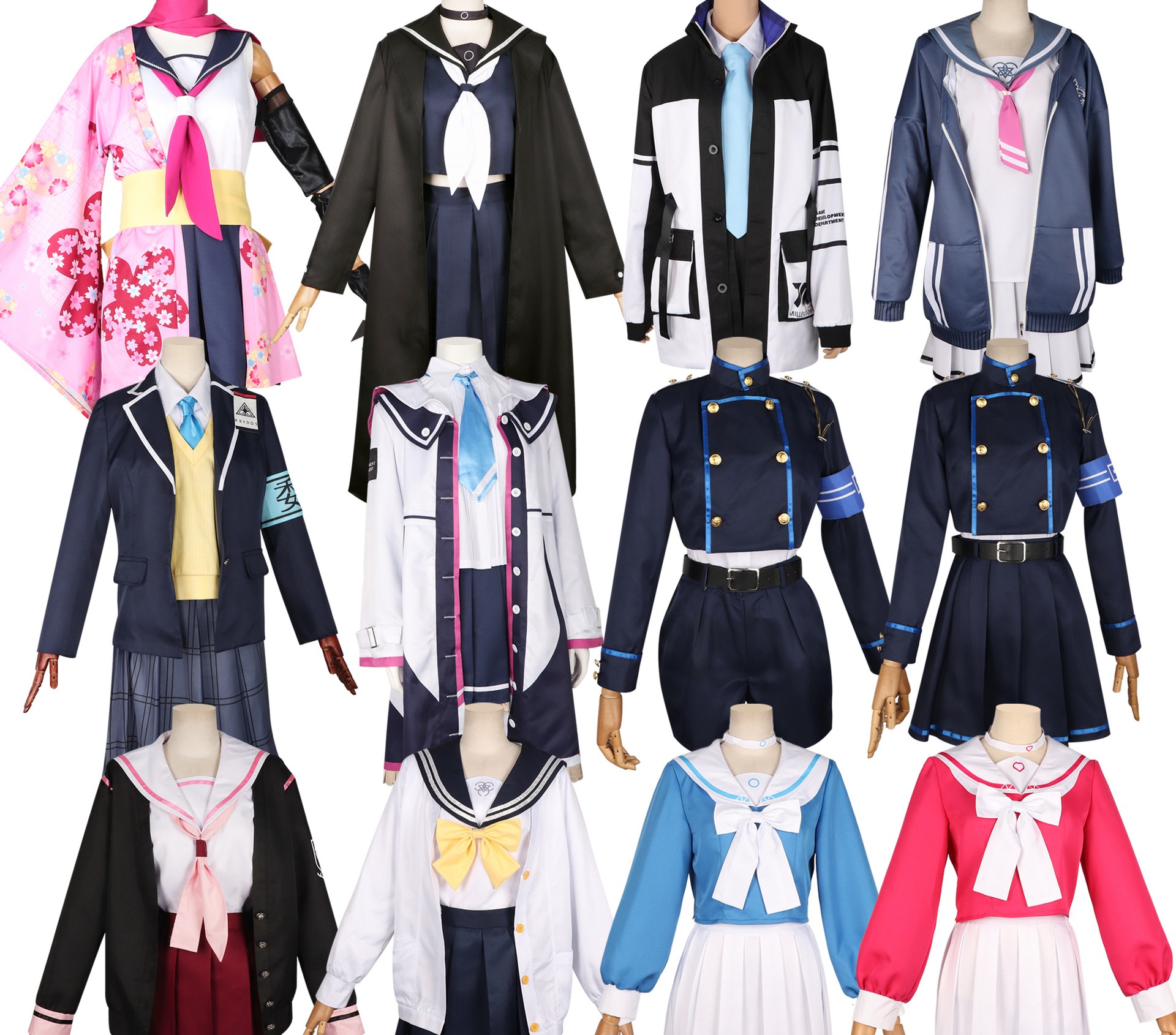 Blue Archive Takanashi Hoshino Hanfu Cosplay Costume - Image 18
