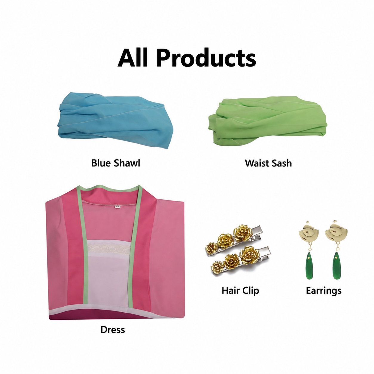The Apothecary Diaries Maomao Hanfu Cosplay Costume - Image 12