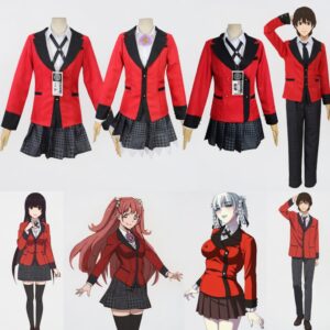 Kakegurui Yumeko Jabami School Uniform Cosplay Costume